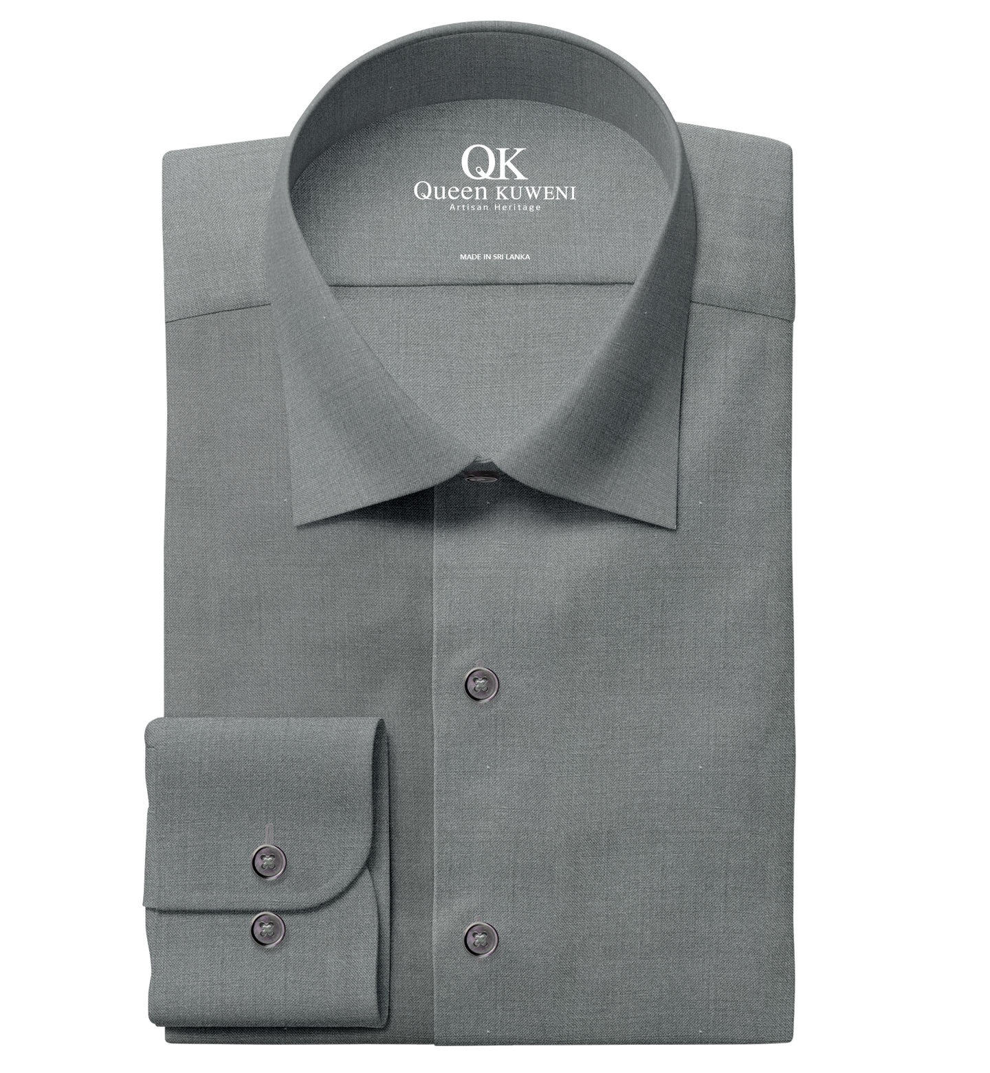 Artisan Men’s Greenish-Gray Dress Shirt
