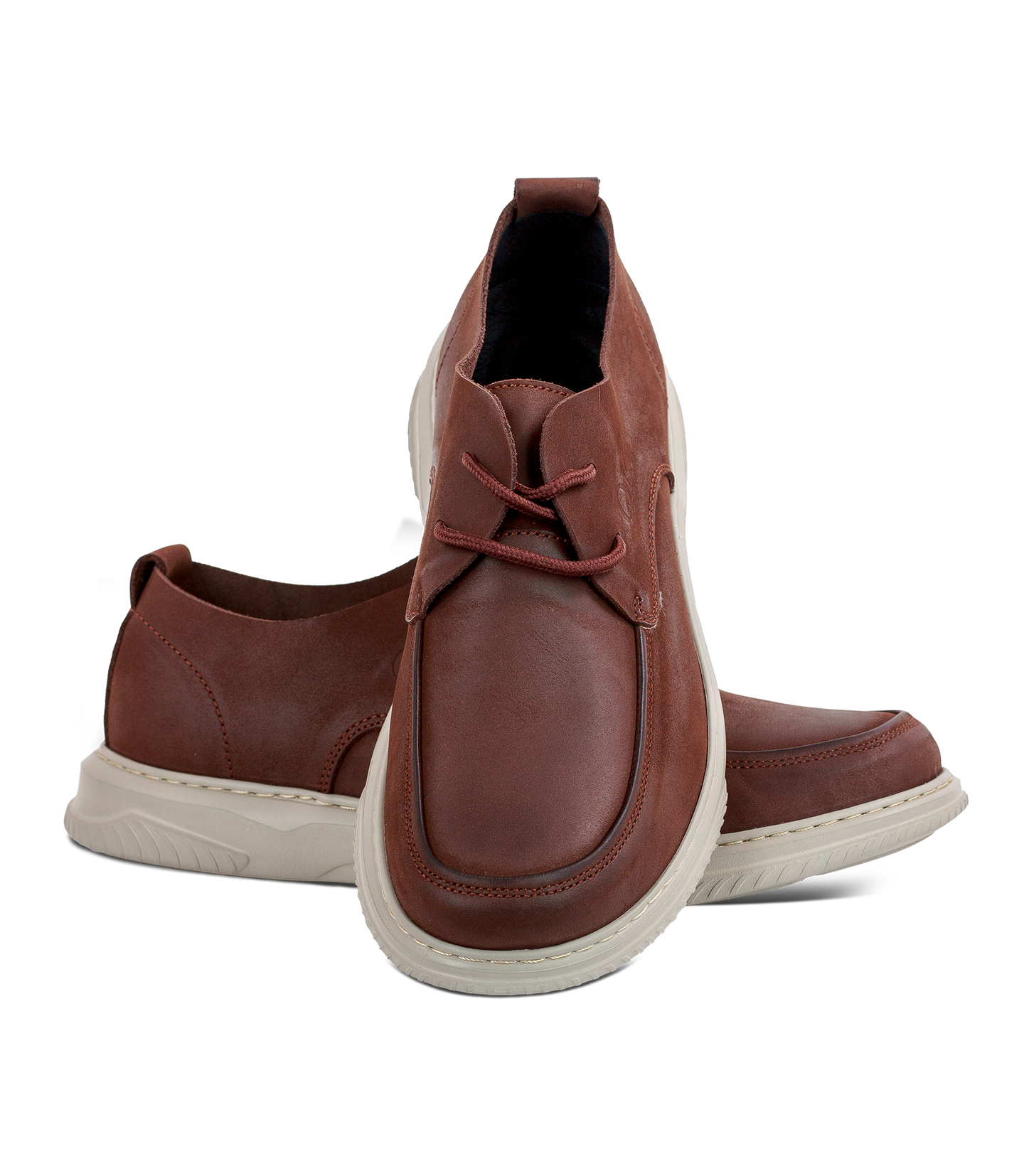 Premium Men’s Brown Leather Casual Shoes