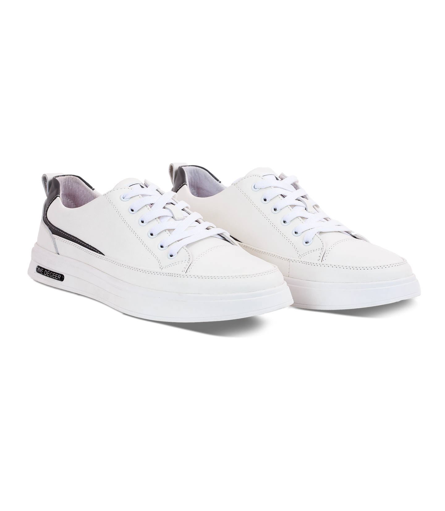 Premium Men’s White Casual Sneakers