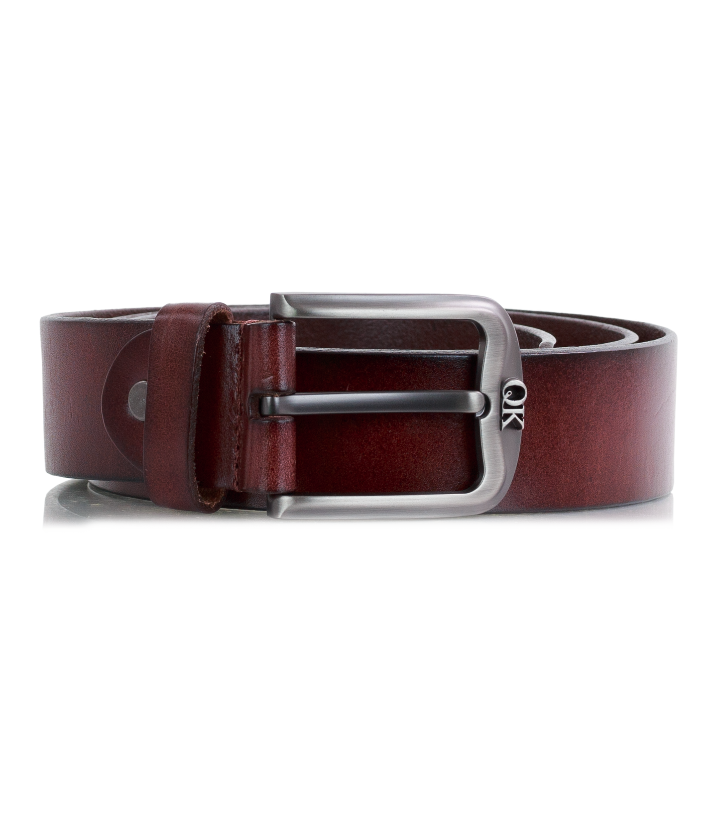 Signature Men’s Brown Leather Belt
