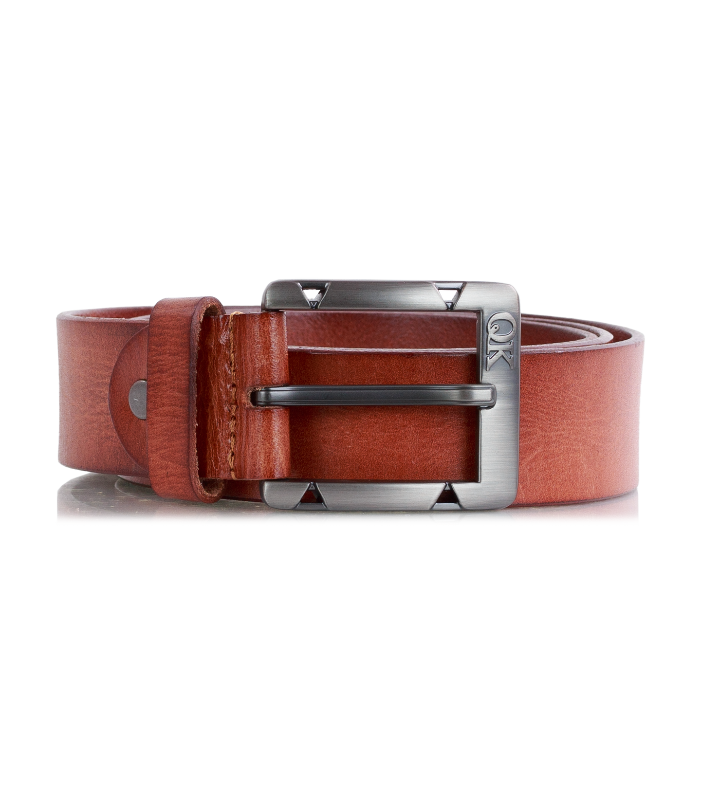 Dominion Brown Leather Belt – Elite Collection