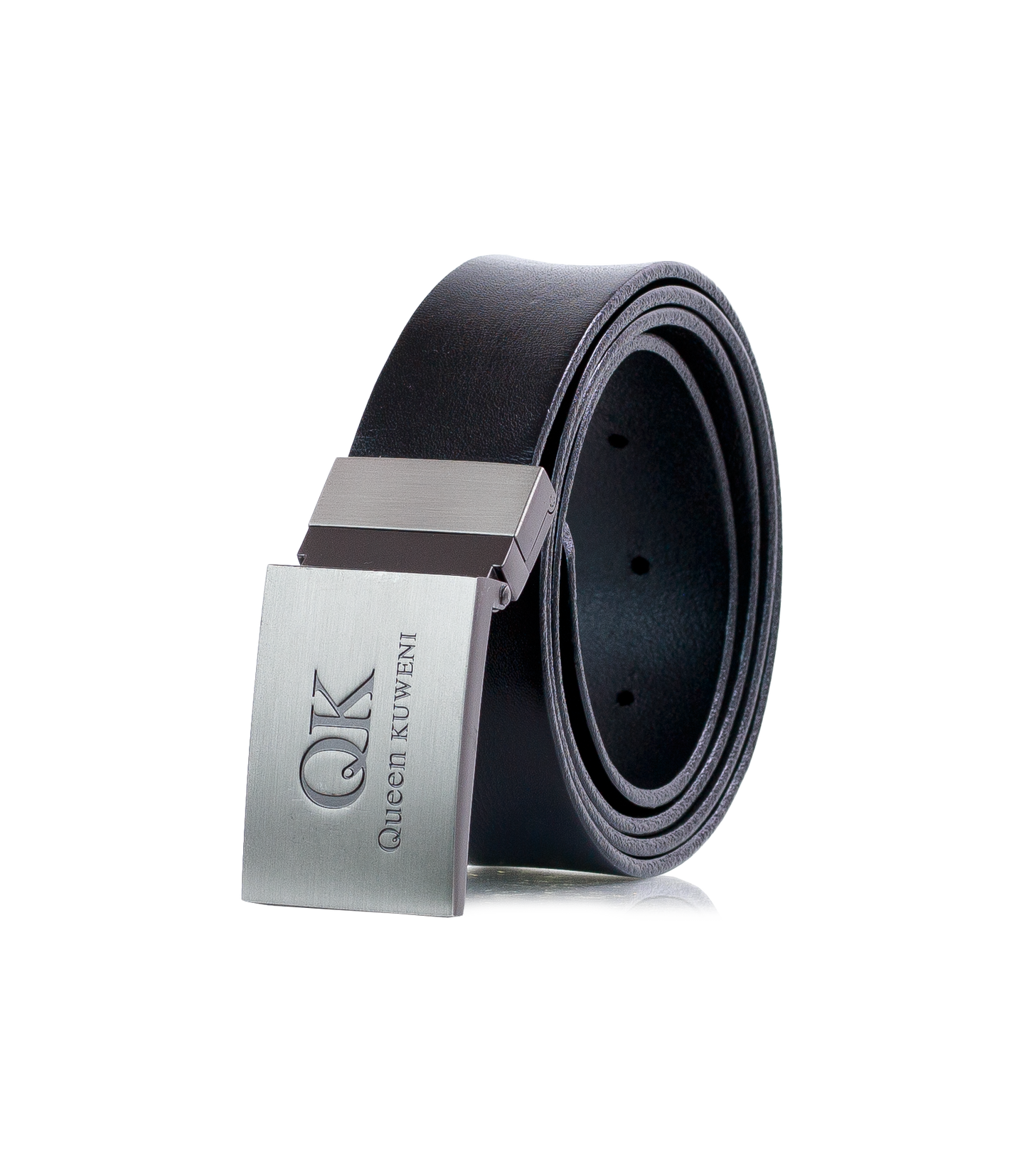 Premium Men’s Black Leather Belt