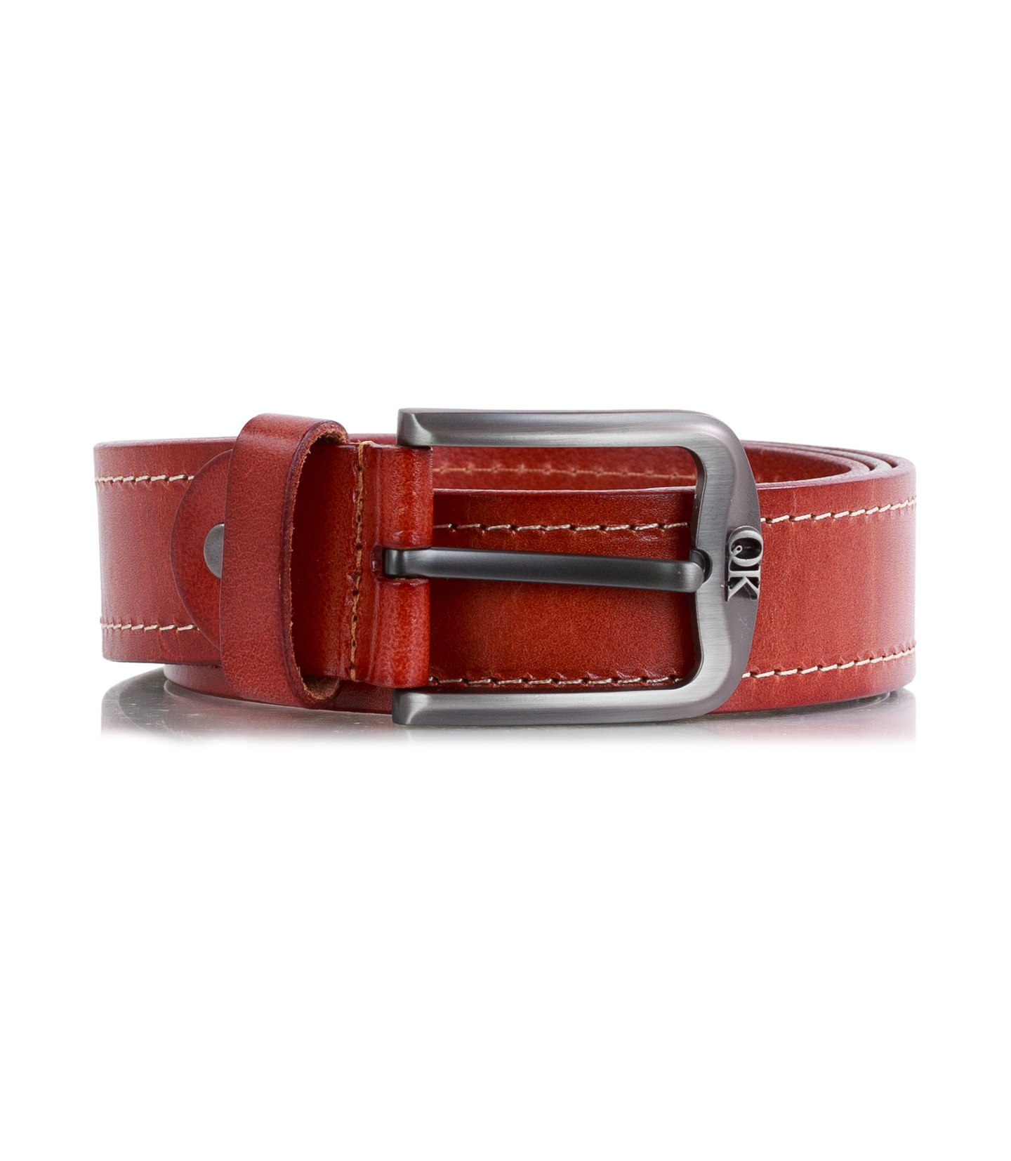 Premium Men’s Brown Leather Belt