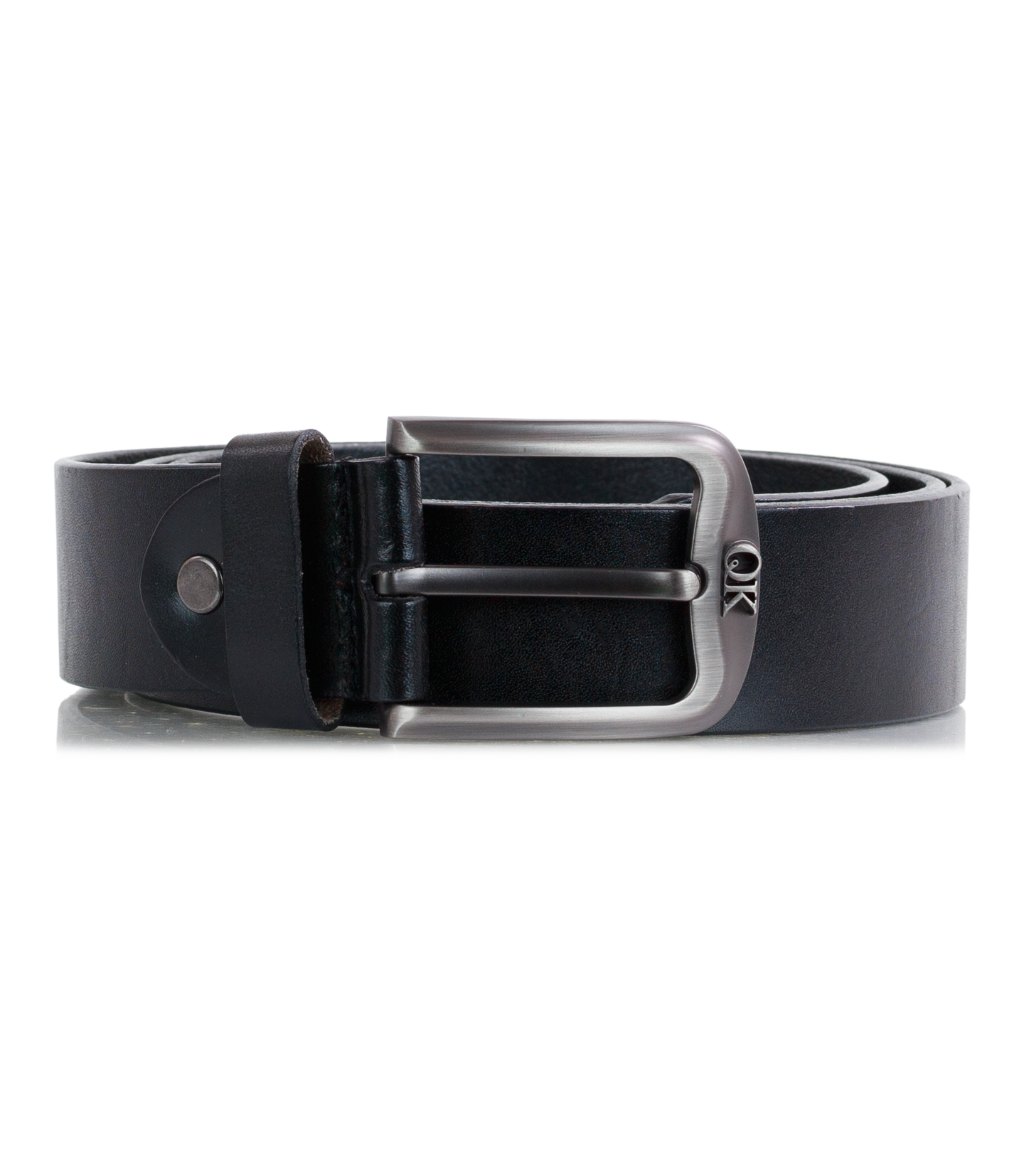 Premium Men’s Black Leather Belt