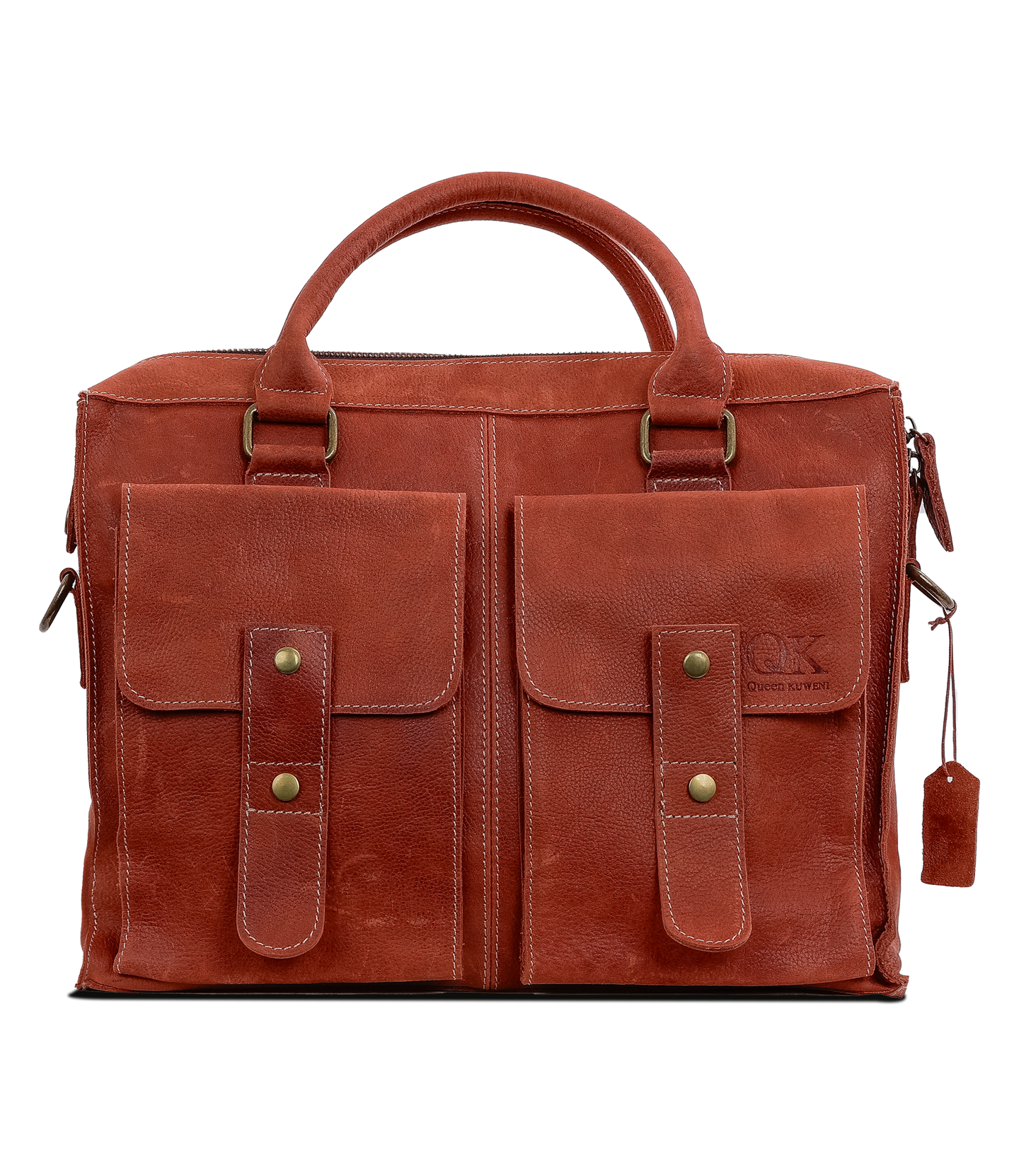 Vintage Leather Executive Briefcase - Test Product